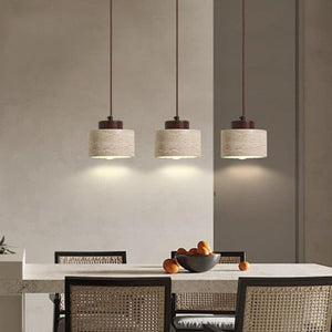 TerraGlow - Natural Stone Ceiling Pendant Lamp