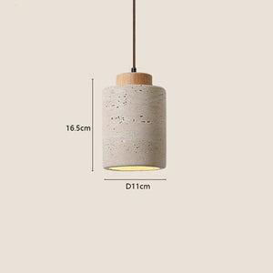 TerraGlow - Natural Stone Ceiling Pendant Lamp