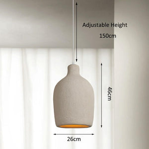 Vold - Wabi-Sabi Japanese Resin Pendant Lamp