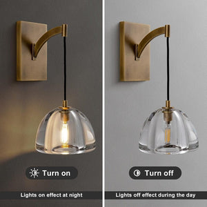 Volker - Modern Crystal Wall Lamp