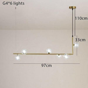 Aval - Modern Crystal Ball Pendant Lamp | Bright & Plus.