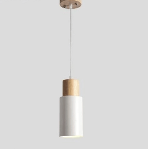 Ambrose - Modern Nordic Long Hanging Wood Light | Bright & Plus.