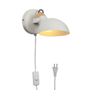 Brisel - Reading Wall Lamp with Plug