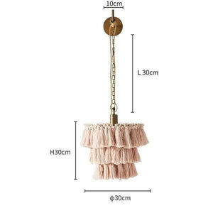 Fela - Creative Tassel Chandelier | Bright & Plus.