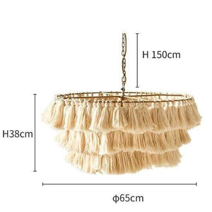 Fela - Creative Tassel Chandelier | Bright & Plus.