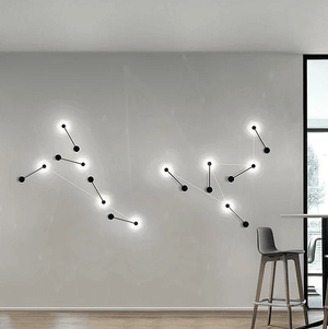 Cyrus - Minimalist Circular Art Deco LED Wall Lamp | Bright & Plus.