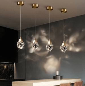 Diamante Crystal Pendant Light