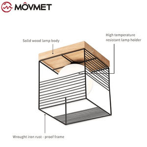 Escher - Vintage Cage Ceiling Lights | Bright & Plus.