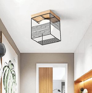Escher - Vintage Cage Ceiling Lights | Bright & Plus.