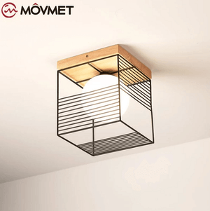 Escher - Vintage Cage Ceiling Lights | Bright & Plus.