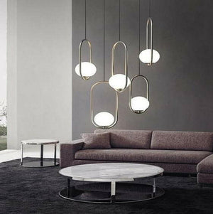 Fausta-Modern European Design Hanging Pendant Lamp | Bright & Plus.
