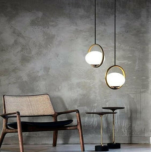 Fausta-Modern European Design Hanging Pendant Lamp | Bright & Plus.
