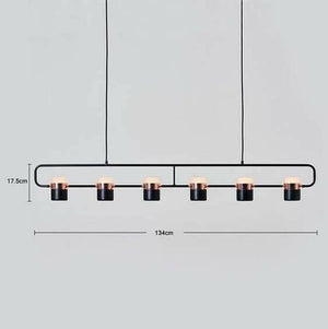 Galla - Modern Minimalist Framed Pendant Light | Bright & Plus.