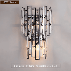 Gredel - Déco Iron and Glass Wall Lamp