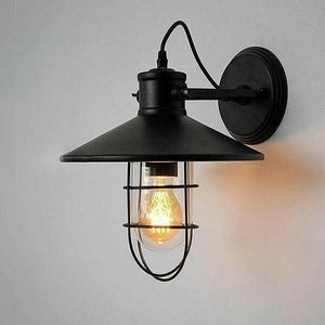 Harbour Sconce Vintage Industrial Wall Light | Bright & Plus.