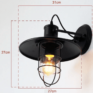 Harbour Sconce Vintage Industrial Wall Light | Bright & Plus.