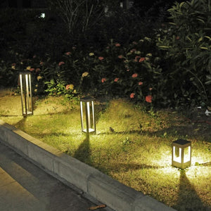 Heike - 6 PCS Garden LED post lamps