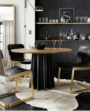 Hera - Retro Metal & Wood Wall Lamp with Plug