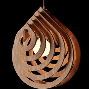 Indre - Art Deco Modern Drop Pendant Light | Bright & Plus.