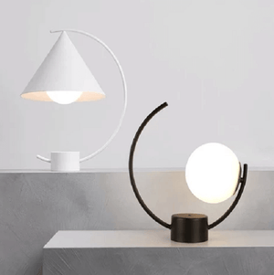 Kizzy - Modern Art Deco Desk Lamp | Bright & Plus.