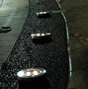 Solar Powered Floor Path LED Light | Bright & Plus.