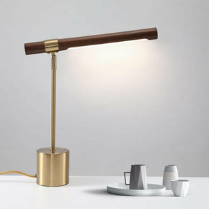 Linear Wood LED Table Lamp