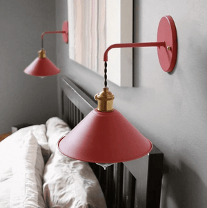 Linus - Vintage Plated Wall Lamp | Bright & Plus.