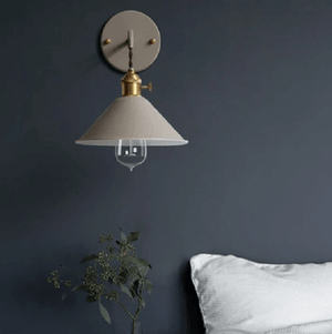 Linus - Vintage Plated Wall Lamp | Bright & Plus.