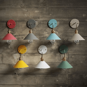 Linus - Vintage Plated Wall Lamp | Bright & Plus.