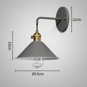 Linus - Vintage Plated Wall Lamp | Bright & Plus.