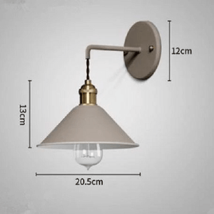 Linus - Vintage Plated Wall Lamp | Bright & Plus.