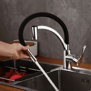 Lodge - Rotating Flexible Kitchen Faucet | Bright & Plus.