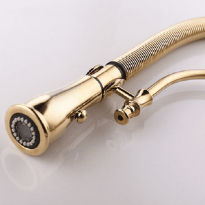 Luxury 3 Type Rose Gold Kitchen Faucet Single Handle | Bright & Plus.