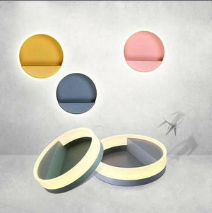 Macarone - Modern Nordic Round LED Wall Lamp | Bright & Plus.