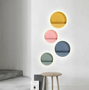 Macarone - Modern Nordic Round LED Wall Lamp | Bright & Plus.