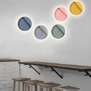 Macarone - Modern Nordic Round LED Wall Lamp | Bright & Plus.