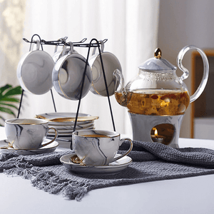 Marble Teacup Collection Set | Bright & Plus.