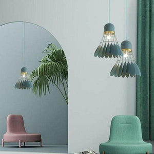 Minton - Modern Nordic Art Deco Hanging Light | Bright & Plus.