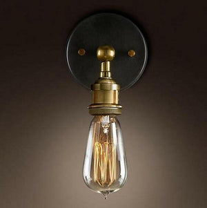 Modern Country Style Brass Wall Lamp | Bright & Plus.