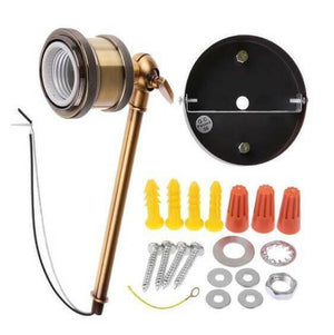 Modern Country Style Brass Wall Lamp | Bright & Plus.