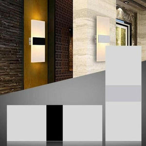 Modern Strip Acrylic LED Wall Lamp | Bright & Plus.