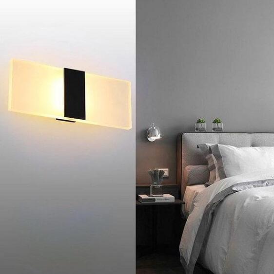 Modern Strip Acrylic LED Wall Lamp | Bright & Plus.