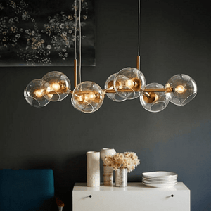 Molecula - Nordic Loft Crystal Ball Pendant Lights | Bright & Plus.