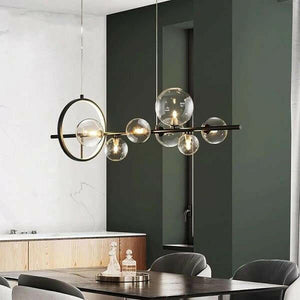 Alice - Nordic Black LED Chandelier Light | Bright & Plus.