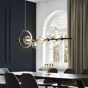 Alice - Nordic Black LED Chandelier Light | Bright & Plus.
