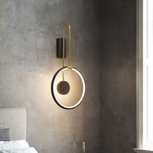 Nordic Glow - Modern LED Wall Sconce for Bedside, Living Room, and Staircase Lighting