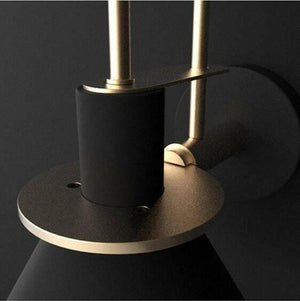 Nordic Wall Light Black | Bright & Plus.