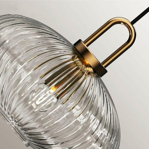 Ocker - Glass Pendant Lamp with Japanese Design