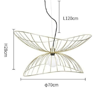 Ray - Metal Pendant Light | Bright & Plus.