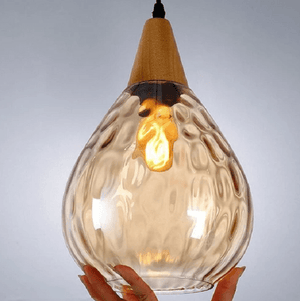 Sergia - Modern Nordic Drop Glass Pendant Lamp | Bright & Plus.